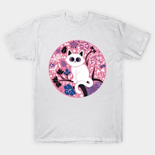 Genderfluid Pride Cat T-Shirt